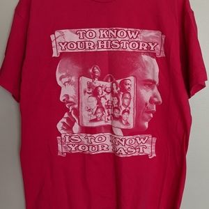 Vintage style Black History tee